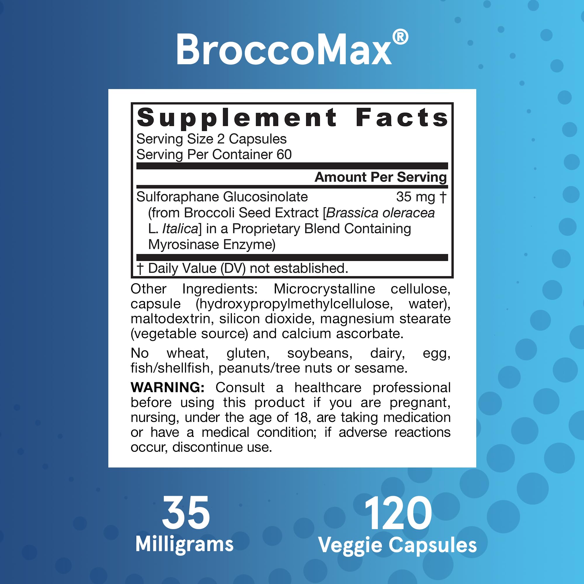 Foto 7 pulgar | Suplemento Jarrow Formulas Broccomax Sulforafano 35 Mg X120 - Venta Internacional.