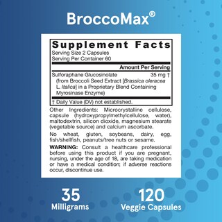 Foto 6 | Suplemento Jarrow Formulas Broccomax Sulforafano 35 Mg X120 - Venta Internacional.