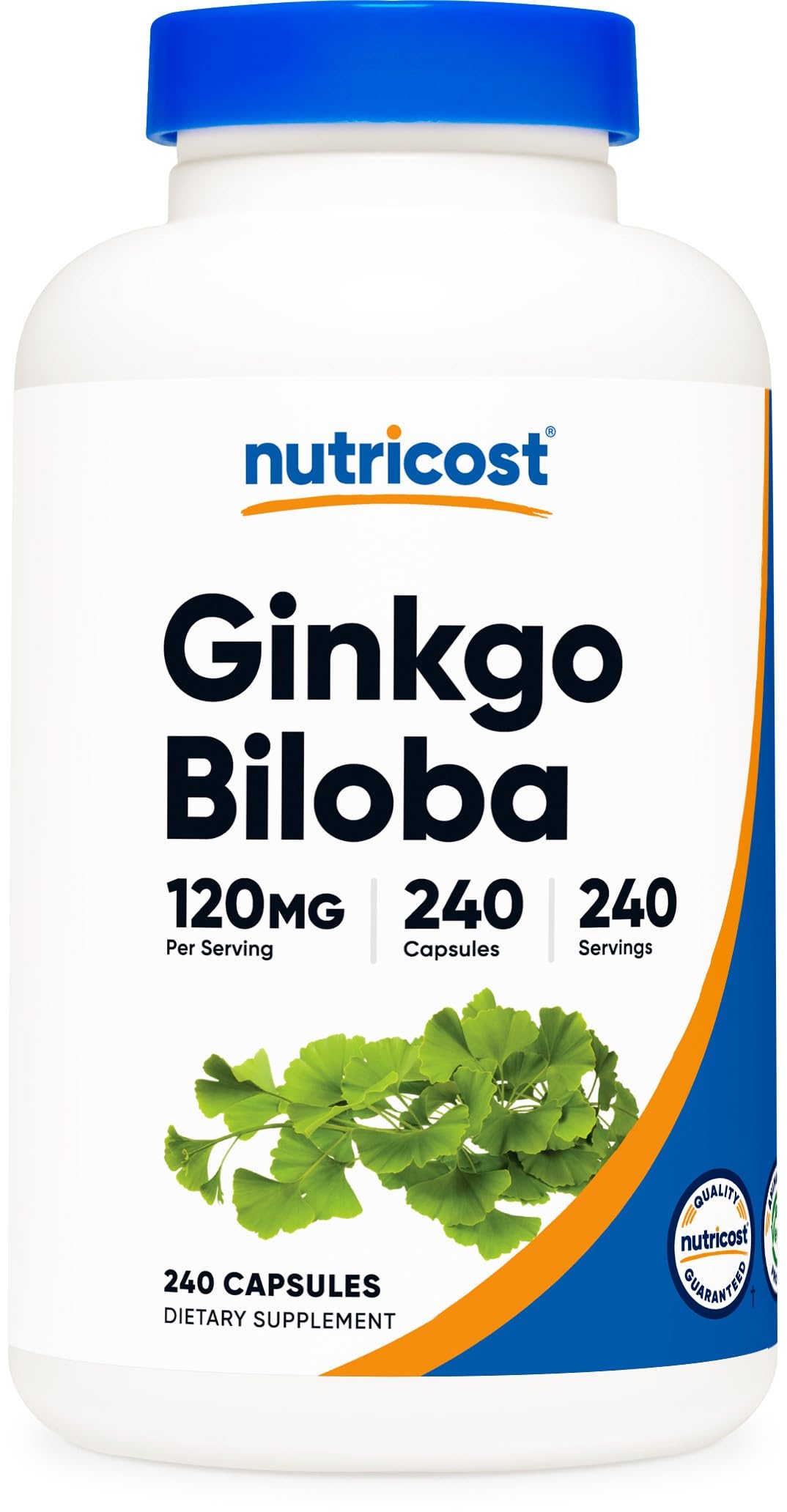 Foto 2 pulgar | Suplemento Nutricost Extracto De Ginkgo Biloba 120 Mg 240 Cápsulas - Venta Internacional.