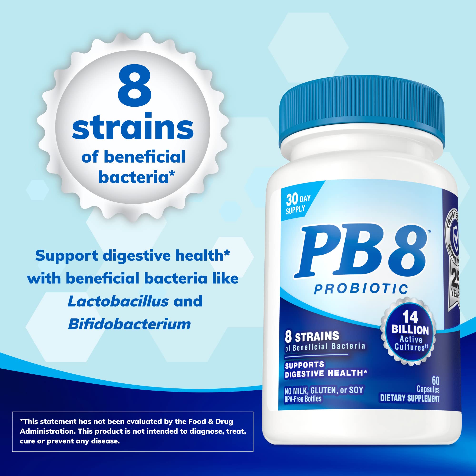 Foto 6 | Suplemento Nutrition Now Pb 8, Probiótico Acidophilus, 120 Unidades - Venta Internacional.