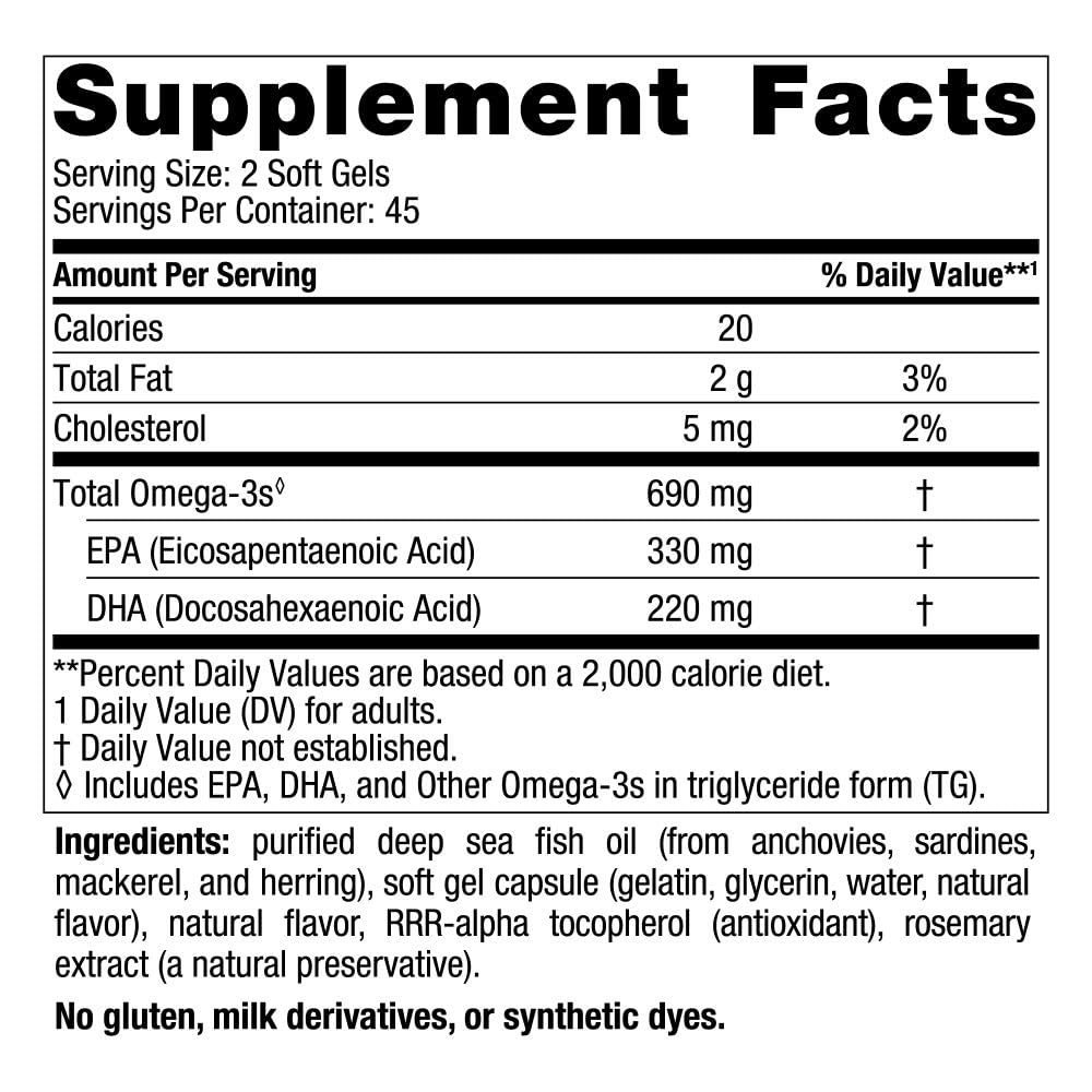 Foto 3 pulgar | Suplemento De Aceite De Pescado Omega-3 De Nordic Naturals, 690 Mg, 90 Cápsulas Blandas - Venta Internacional.