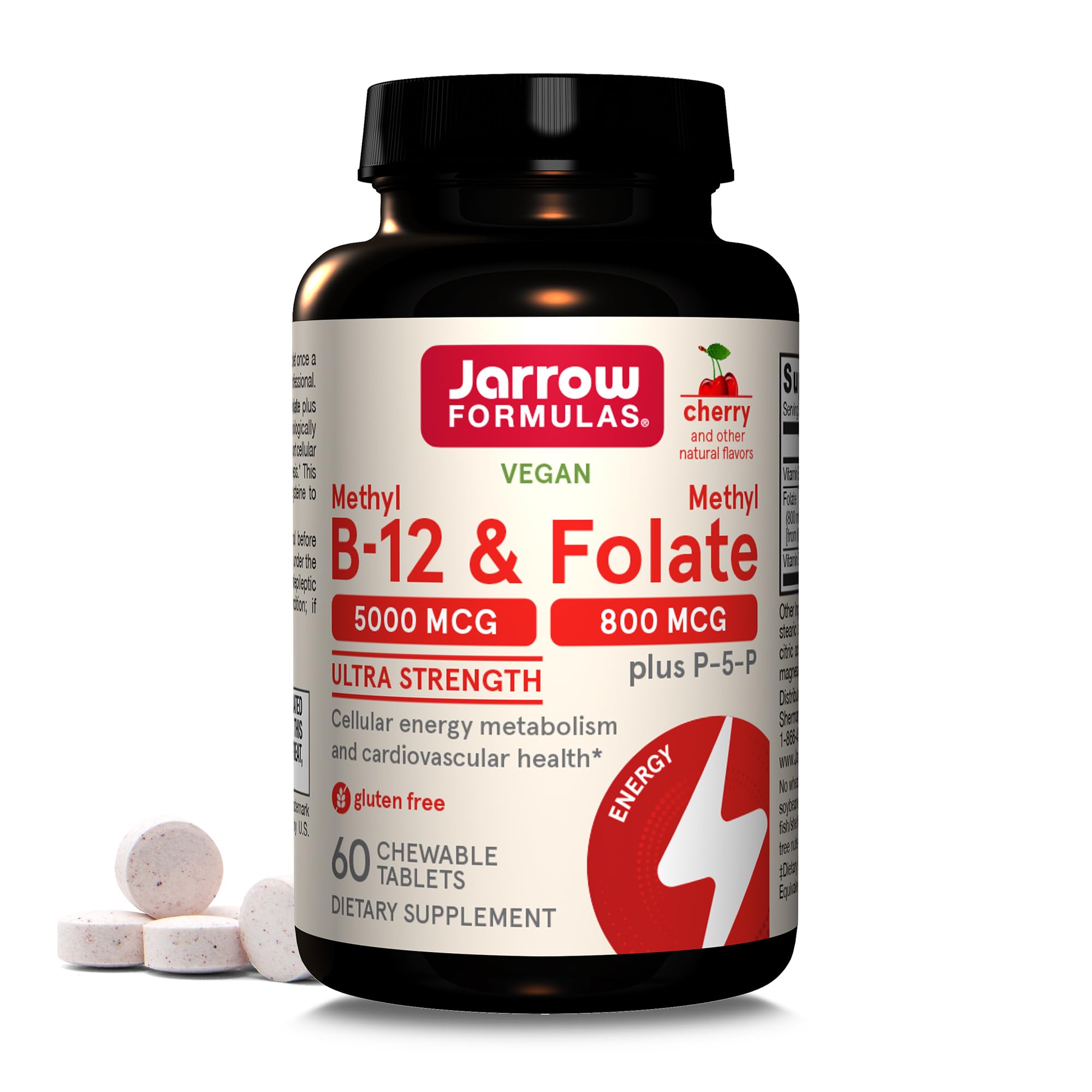 Foto 2 pulgar | Suplemento De Metil B-12 Ultra Fuerte De Jarrow Formulas, 5000 Mcg - Venta Internacional.