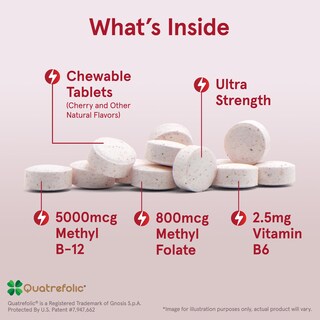 Foto 3 | Suplemento De Metil B-12 Ultra Fuerte De Jarrow Formulas, 5000 Mcg - Venta Internacional.
