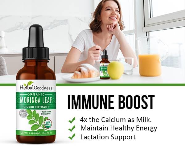 Foto 7 | Suplemento De Extracto De Hoja De Moringa Y Papaya A Base De Hierbas De 30 Ml Para El Sistema Inmunitario - Vent