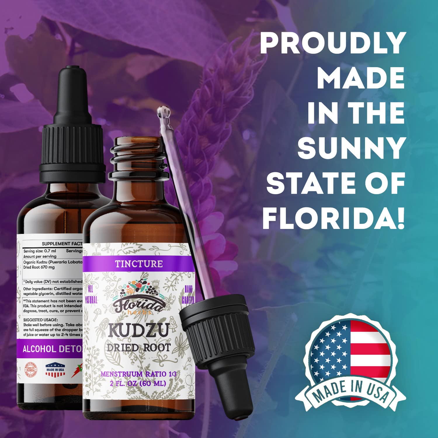 Foto 7 pulgar | Suplemento De Extracto De Kudzu De Florida Herbs, 60 Ml, Para Limpiar El Hígado - Venta Internacional.