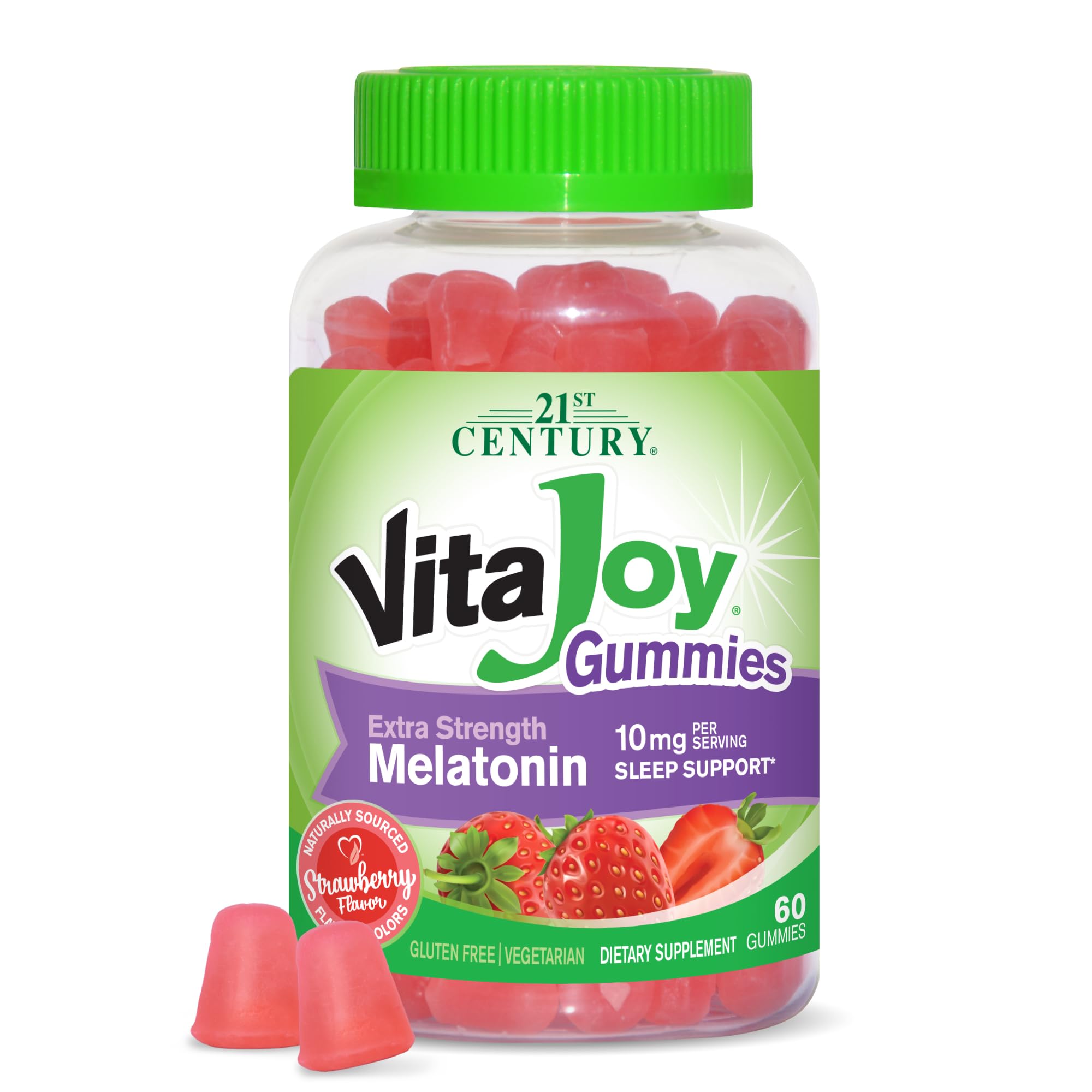 Foto 2 pulgar | Suplemento De Melatonina Vitajoy De 21st Century Healthcare 10 Mg X60 - Venta Internacional.