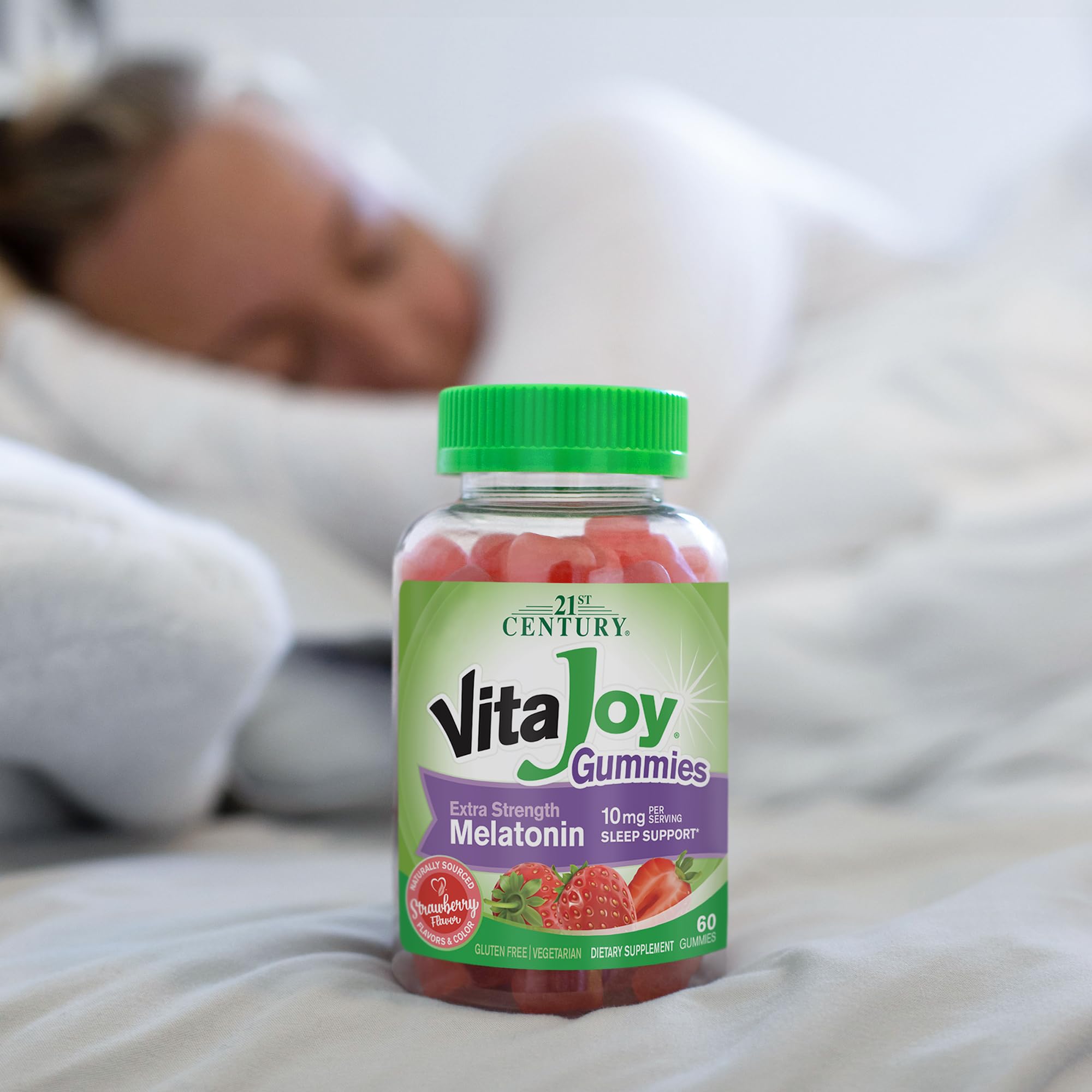 Foto 6 pulgar | Suplemento De Melatonina Vitajoy De 21st Century Healthcare 10 Mg X60 - Venta Internacional.