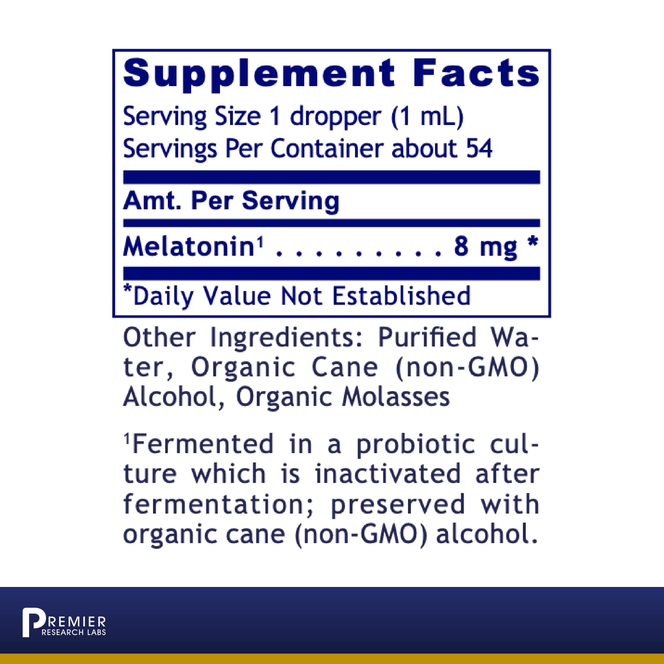 Foto 3 pulgar | Suplemento Melatonina-nd De Premier Research Labs, 60 Ml - Venta Internacional.