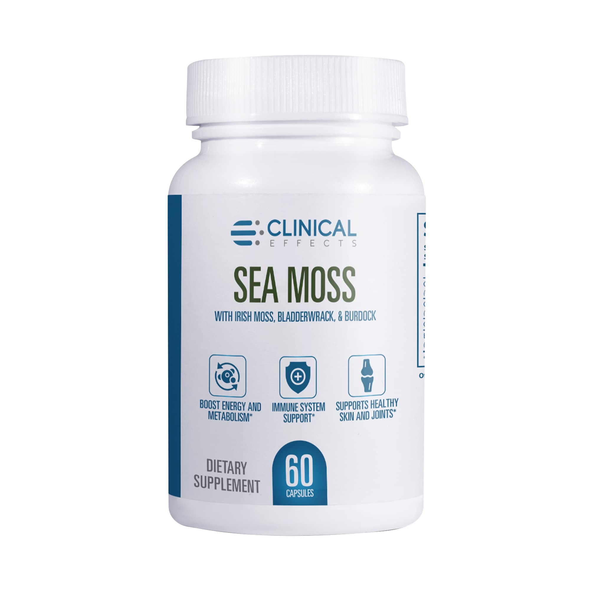 Foto 2 pulgar | Suplemento Clinical Effects Sea Moss 60 Cápsulas - Venta Internacional.