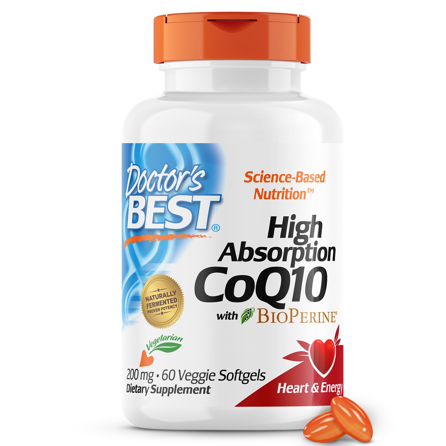 Foto 2 pulgar | Supplement Doctor's Best Coq10 De Alta Absorción 200 Mg 60 Cápsulas Blandas - Venta Internacional.