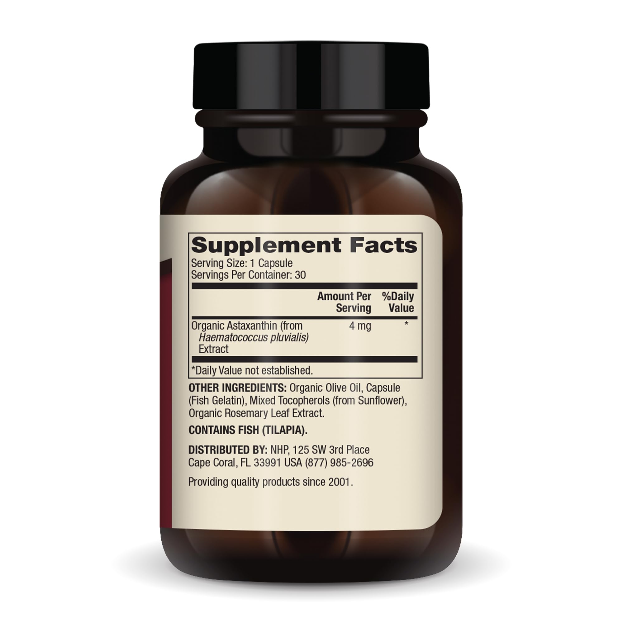 Foto 3 pulgar | Suplemento Dietético Dr. Mercola Astaxantina 30 Cápsulas 4 Mg - Venta Internacional.