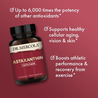 Foto 4 | Suplemento Dietético Dr. Mercola Astaxantina 30 Cápsulas 4 Mg - Venta Internacional.