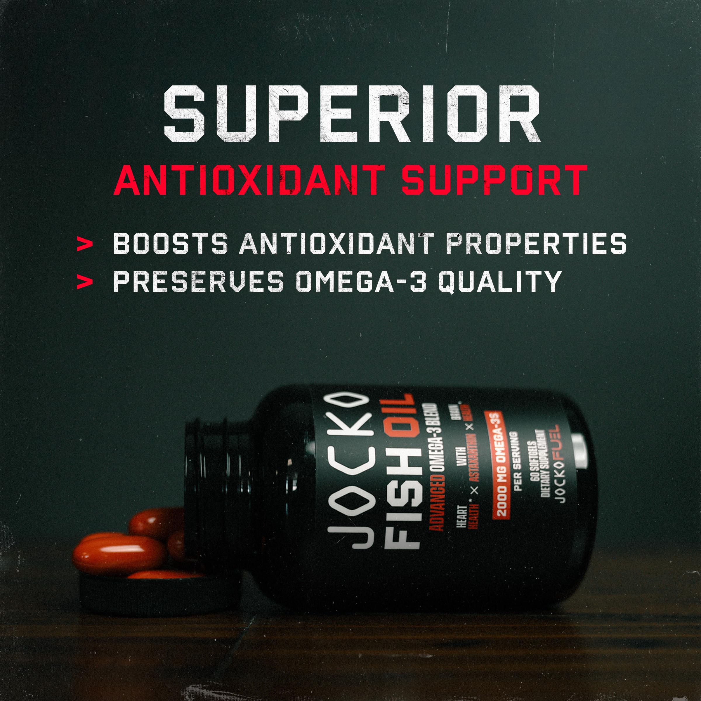 Foto 4 pulgar | Suplemento De Aceite De Pescado Jocko Fuel Omega 3 2000 Mg 30 Cápsulas - Venta Internacional.