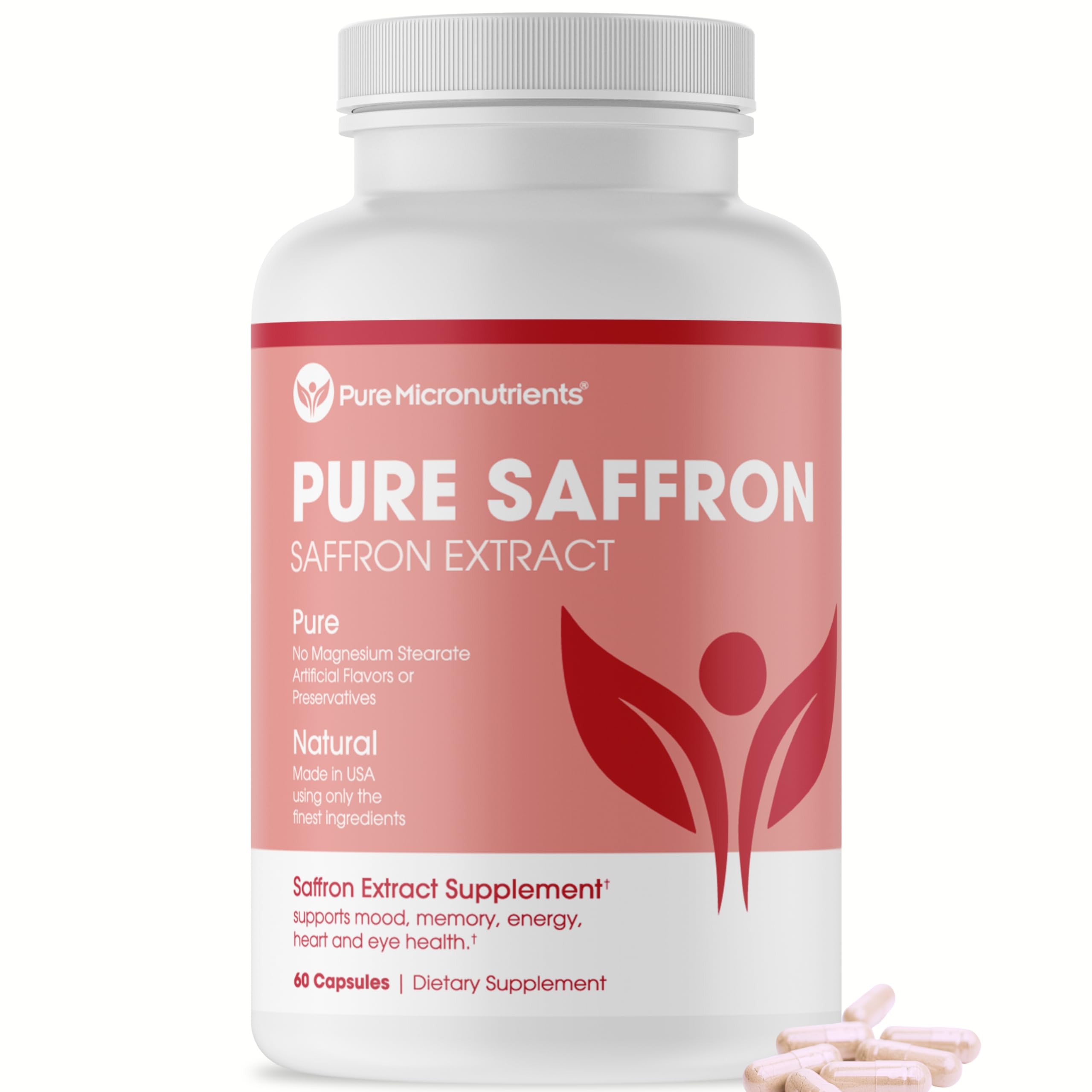 Foto 2 pulgar | Suplementos: Micronutrientes Puros, Cápsulas De Extracto De Azafrán - Venta Internacional.