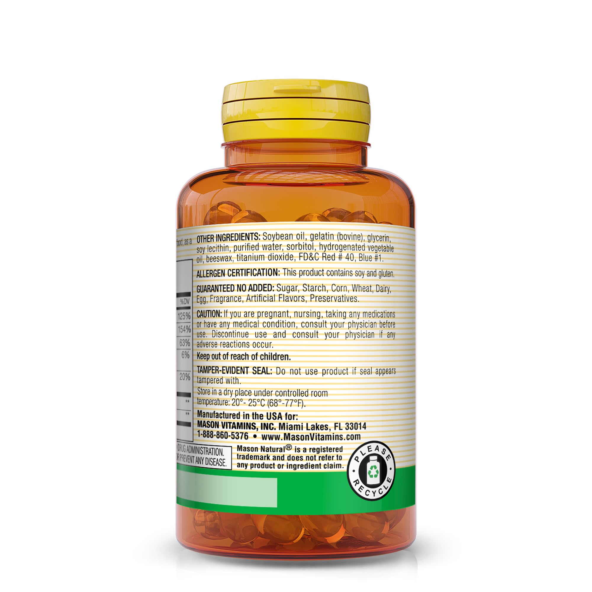 Foto 4 pulgar | Suplemento Mason Vitamins B Complex Multivitamínico 100 Cápsulas Blandas - Venta Internacional.