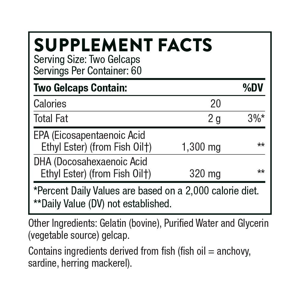 Foto 4 pulgar | Suplemento De Aceite De Pescado Thorne Super Epa Pro Omega-3 120 Cápsulas De Gel - Venta Internacional.