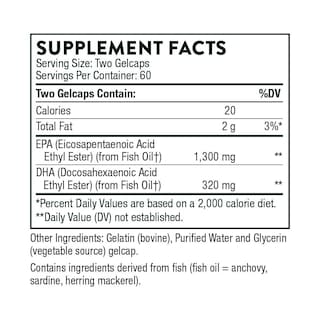Foto 3 | Suplemento De Aceite De Pescado Thorne Super Epa Pro Omega-3 120 Cápsulas De Gel - Venta Internacional.