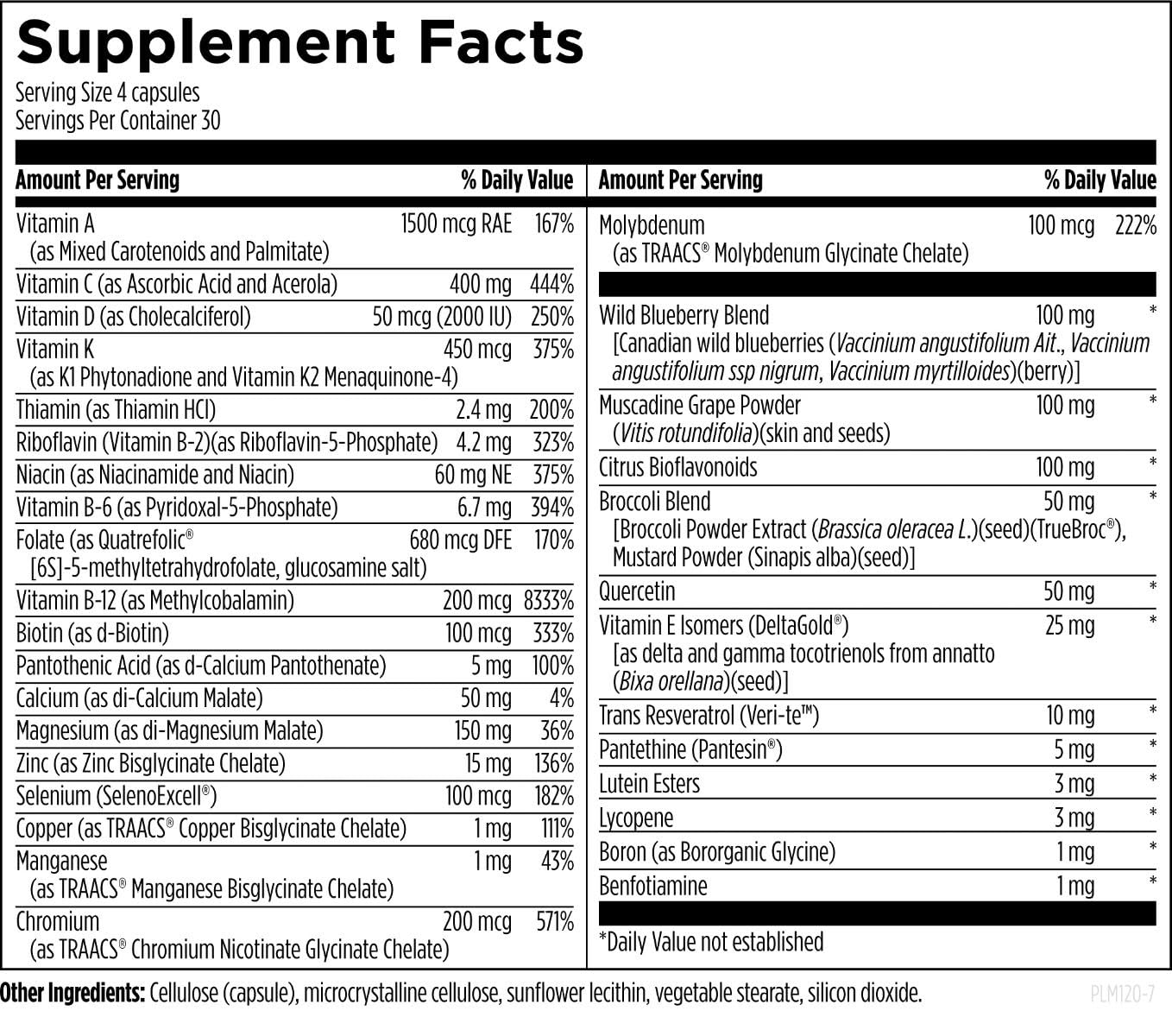 Foto 5 pulgar | Diseños De Suplementos Para Health Primal Multi 120 Cápsulas - Venta Internacional.