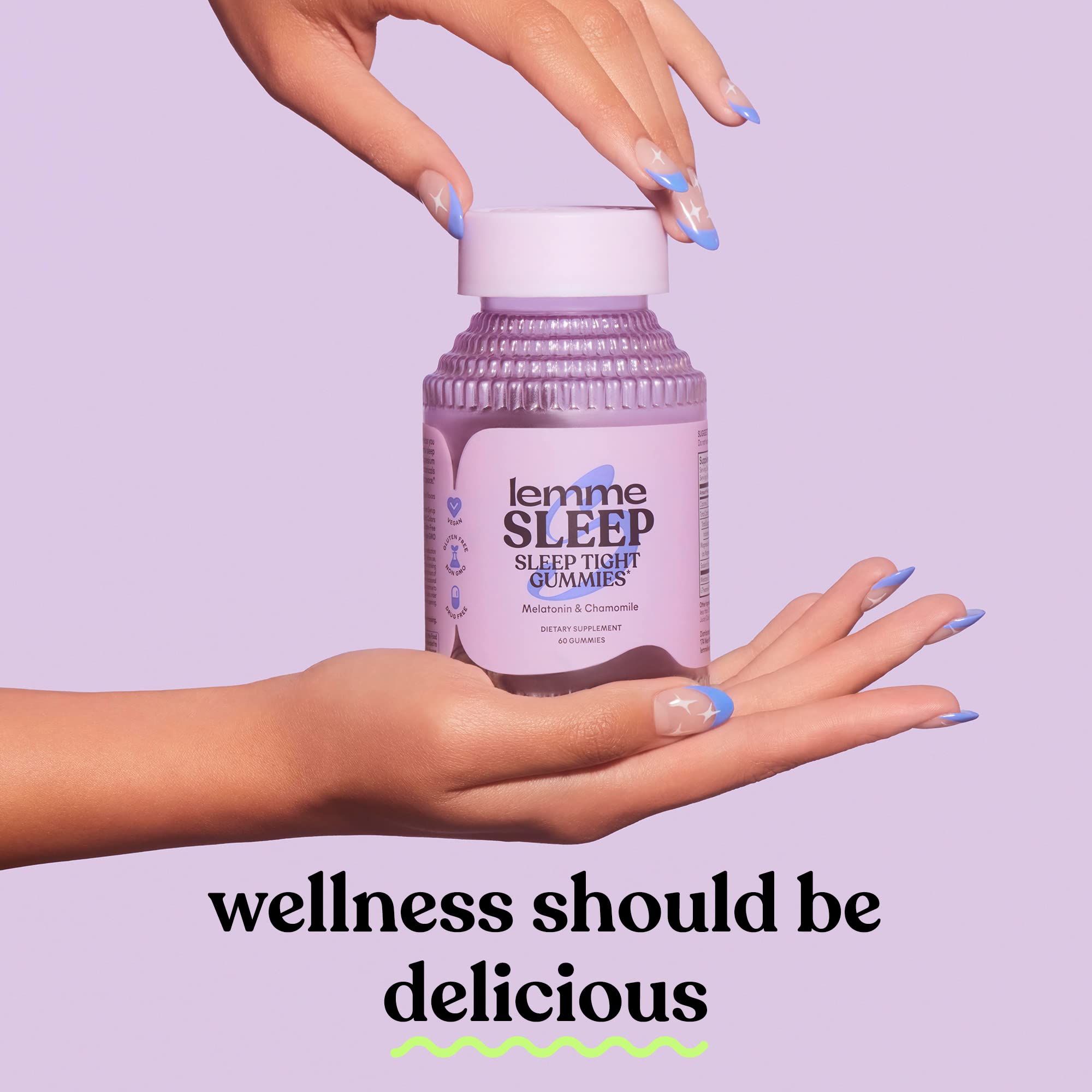 Foto 7 | Gomitas Sleep Aid Lemme Sleep Con 5 Mg De Melatonina, Saúco - Venta Internacional.