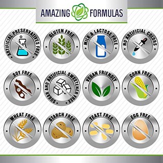 Foto 4 | Suplemento Amazing Formulas De Melatonina, 10 Mg, 250 Comprimidos - Venta Internacional.