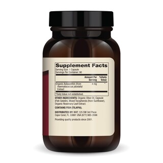 Foto 2 | Suplemento Dietético Dr. Mercola Astaxantina 4 Mg 90 Cápsulas - Venta Internacional.