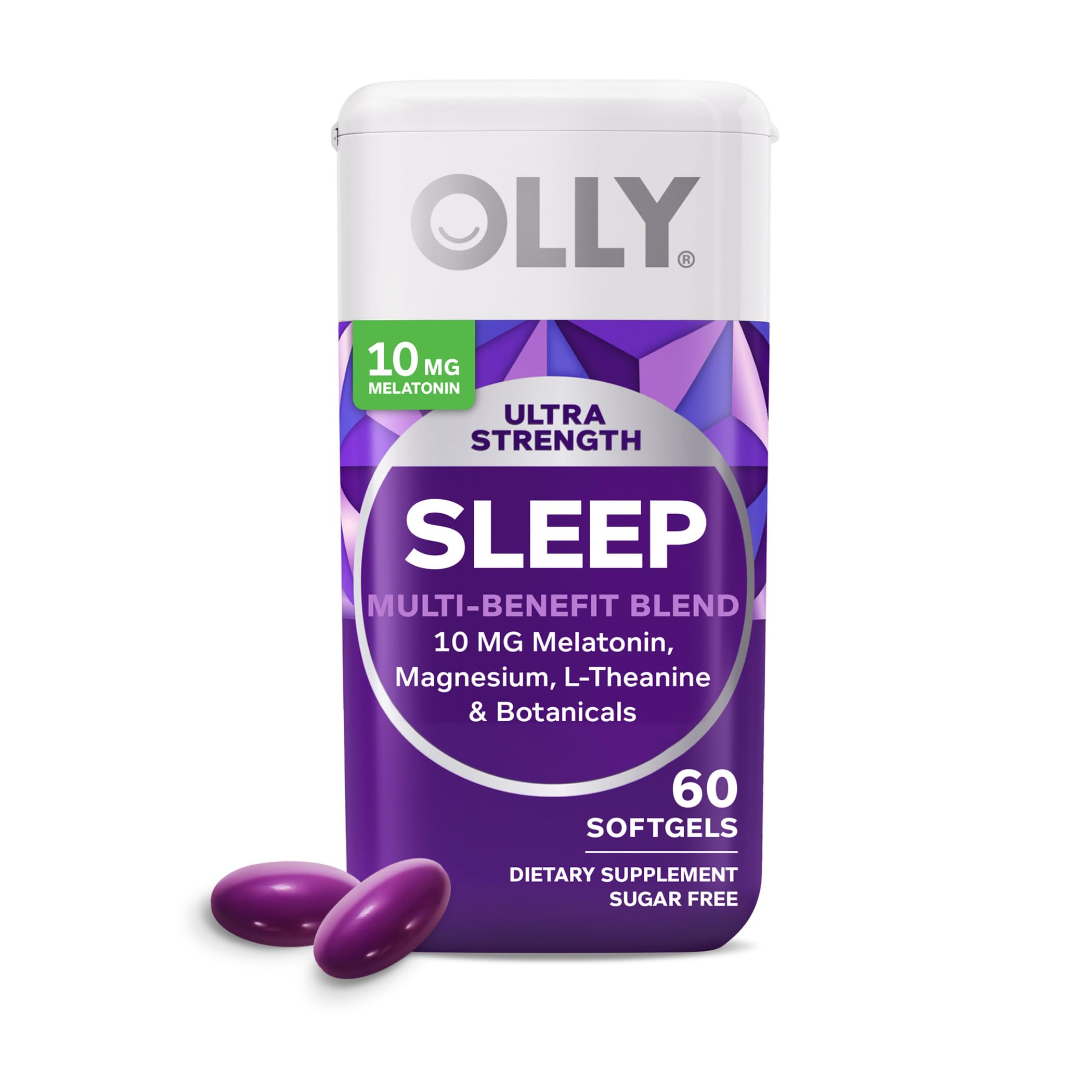 Foto 2 pulgar | Cápsulas Blandas Para Dormir Olly Ultra Strength Con 10 Mg De Melatonina, 60 Unidades - Venta Internacional.