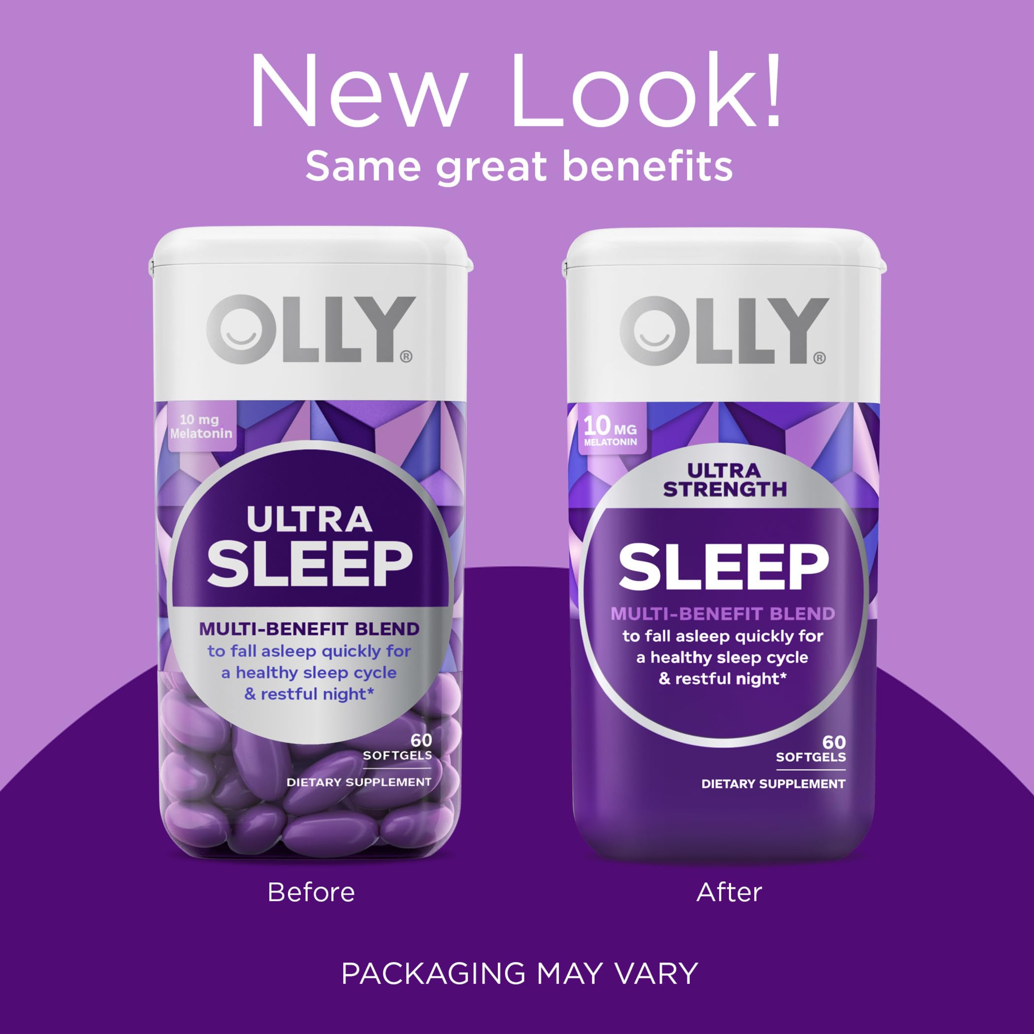 Foto 6 pulgar | Cápsulas Blandas Para Dormir Olly Ultra Strength Con 10 Mg De Melatonina, 60 Unidades - Venta Internacional.