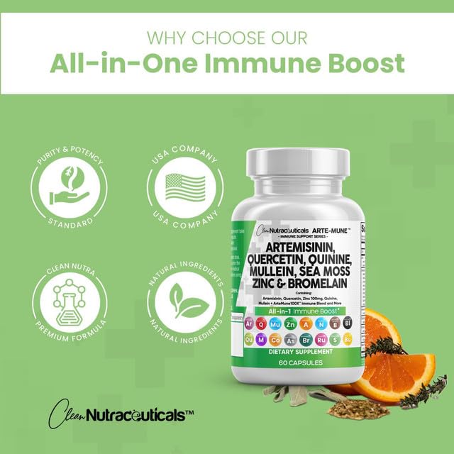 Foto 4 | Suplemento: Nutracéuticos Limpios: Artemisinina, Quercetina Y Zinc - Venta Internacional.