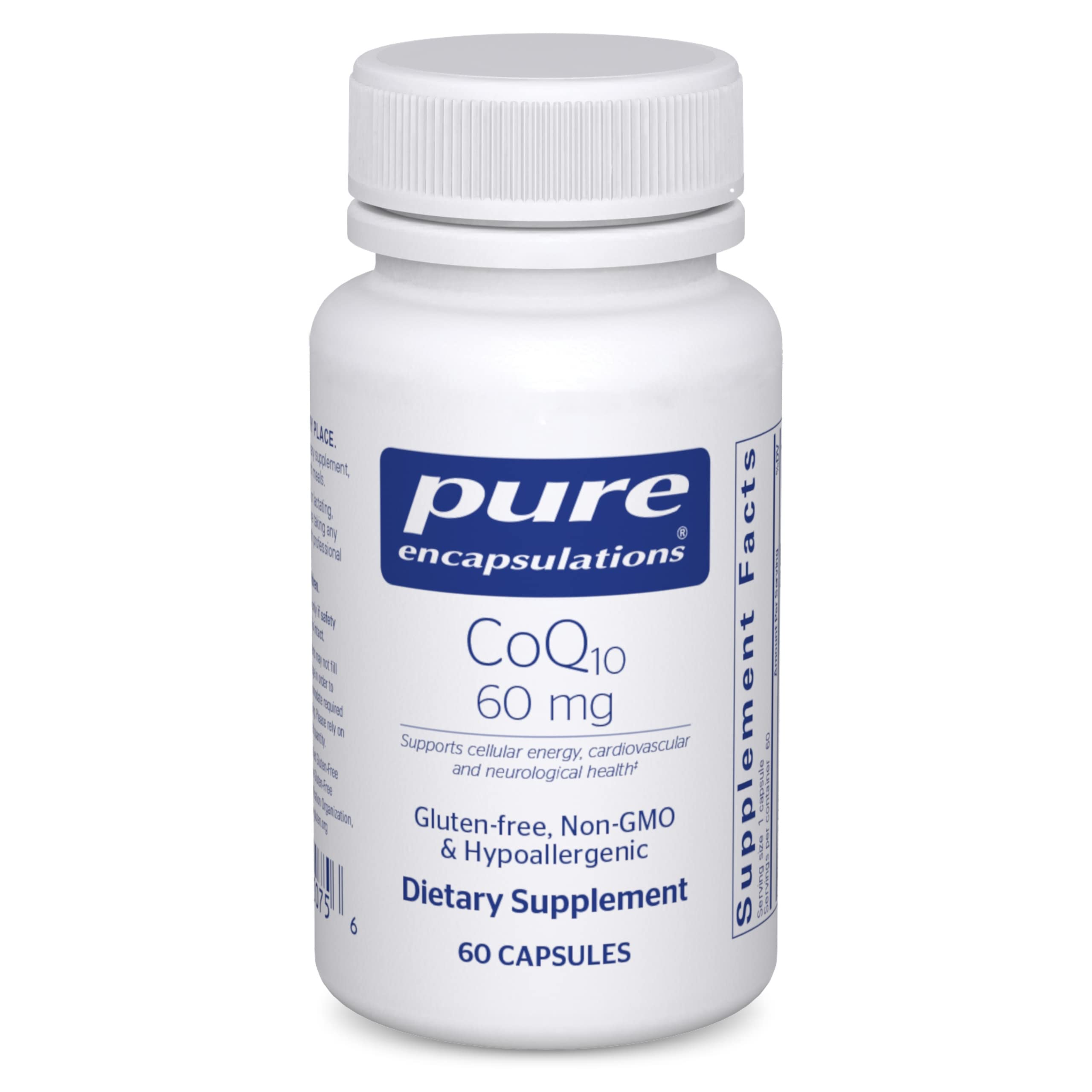 Foto 2 pulgar | Suplemento De Coenzima Q10 De Pure Encapsulations, 60 Mg Para Energy, 60 Cápsulas - Venta Internacional.