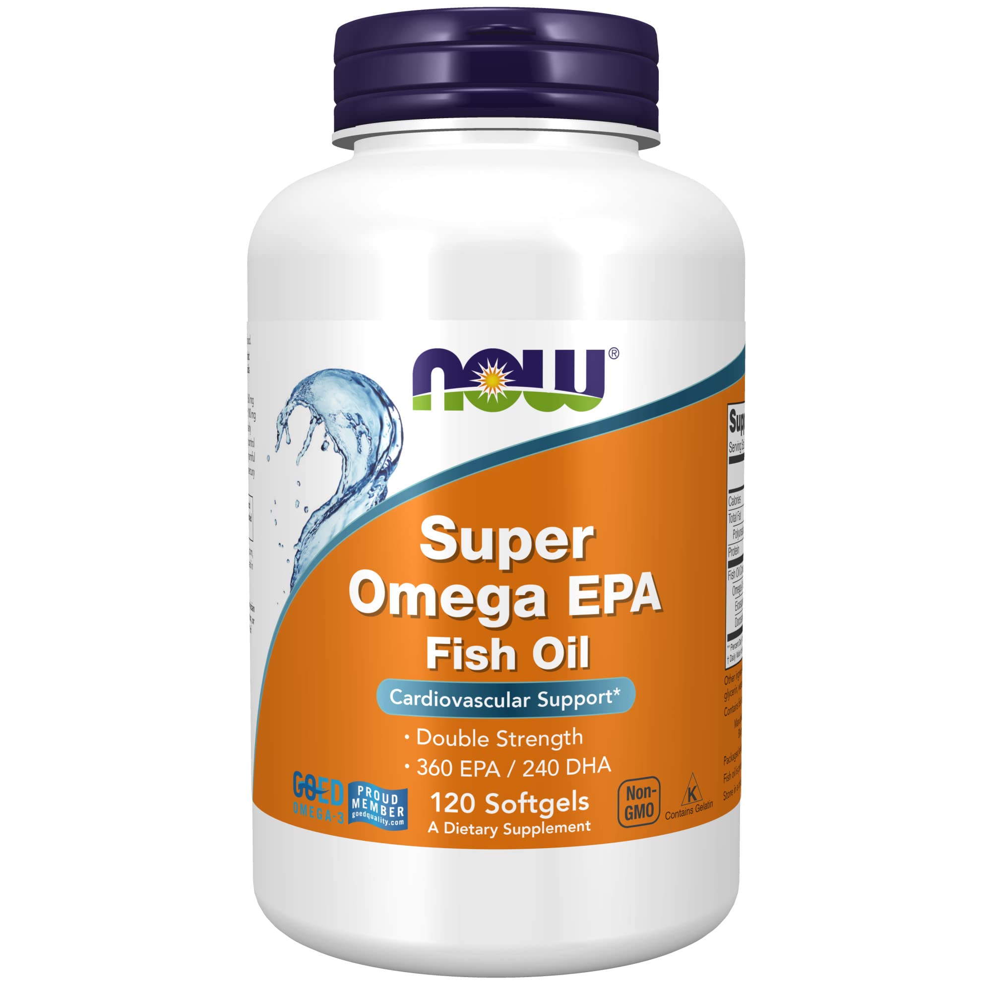 Suplementos Super Omega Epa 360 Epa/ 240 Dha De Now Foods, 120 Cápsulas Blandas - Venta Internacional.