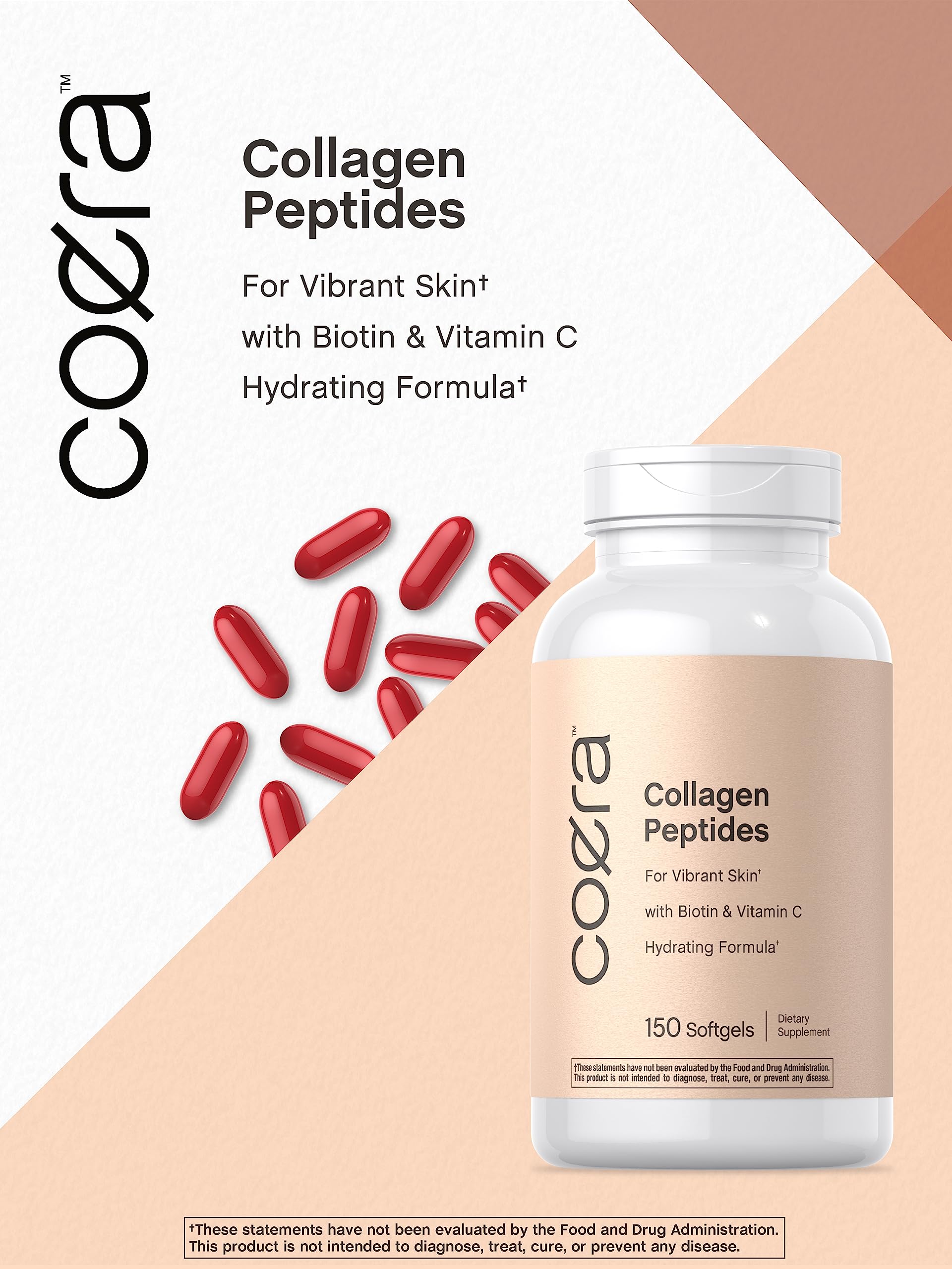Foto 7 pulgar | Píldoras De Péptidos De Colágeno Horbäach 150 Cápsulas Blandas Con Biotina - Venta Internacional.