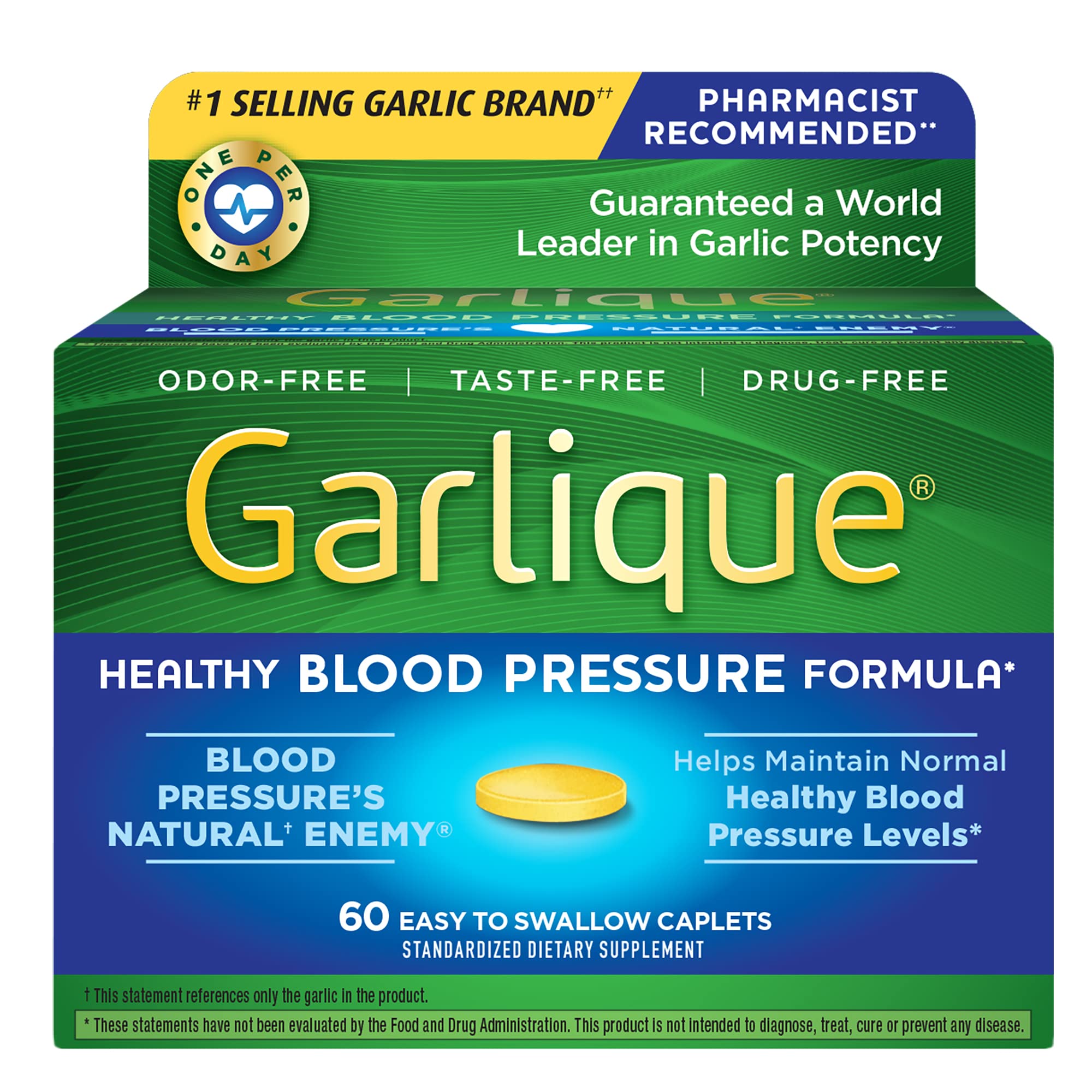 Suplemento De Extracto De Ajo Para Una Presión Arterial Saludable, 60 Cápsulas - Venta Internacional.