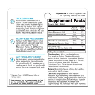 Foto 7 | Suplemento De Extracto De Ajo Para Una Presión Arterial Saludable, 60 Cápsulas - Venta Internacional.