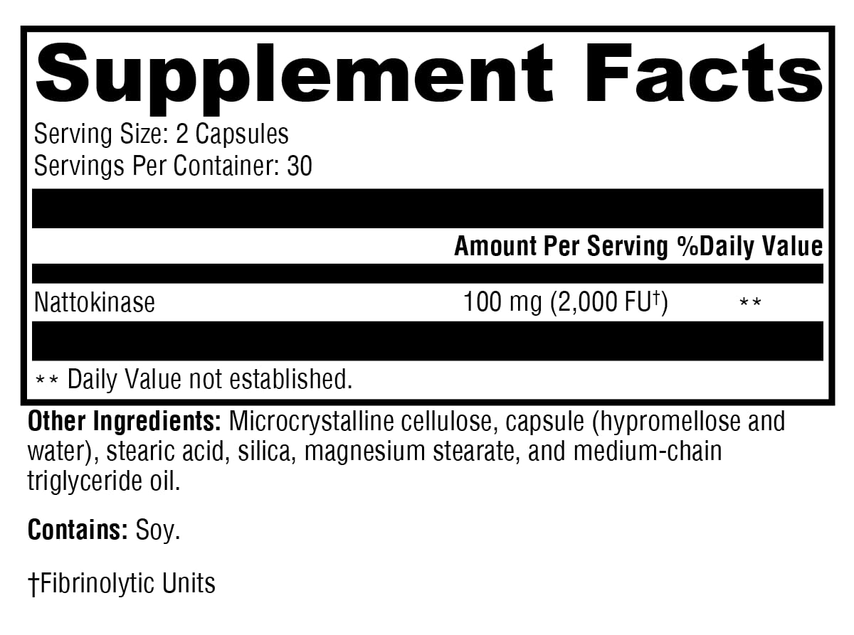 Foto 5 | Suplemento Xymogen Nattokinase 2000 Fu Para La Presión Arterial - Venta Internacional.