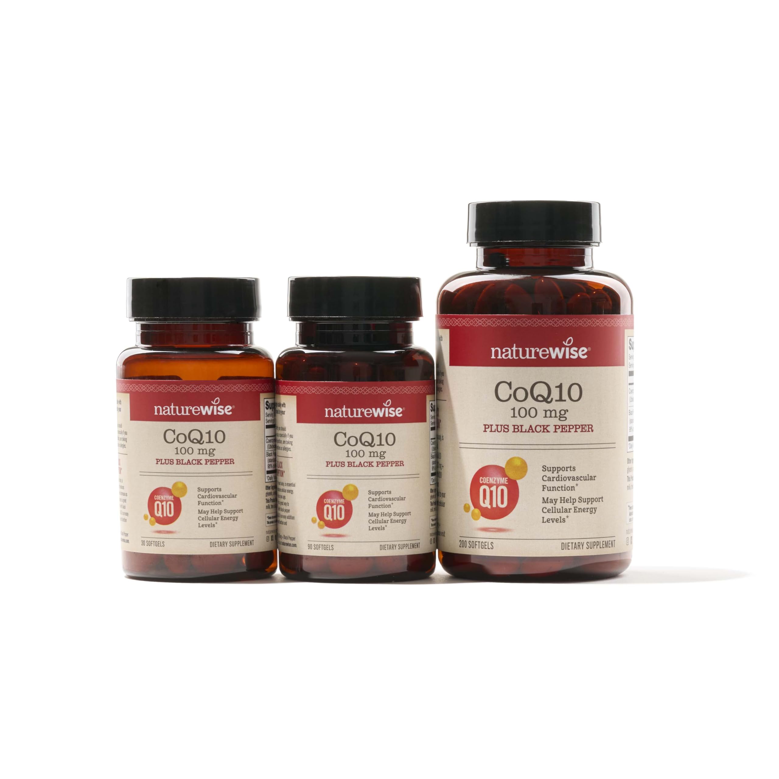 Foto 5 pulgar | Suplemento Naturewise Coq10, Cápsulas Blandas De 100 Mg, 30 Cápsulas Blandas Veganas - Venta Internacional.