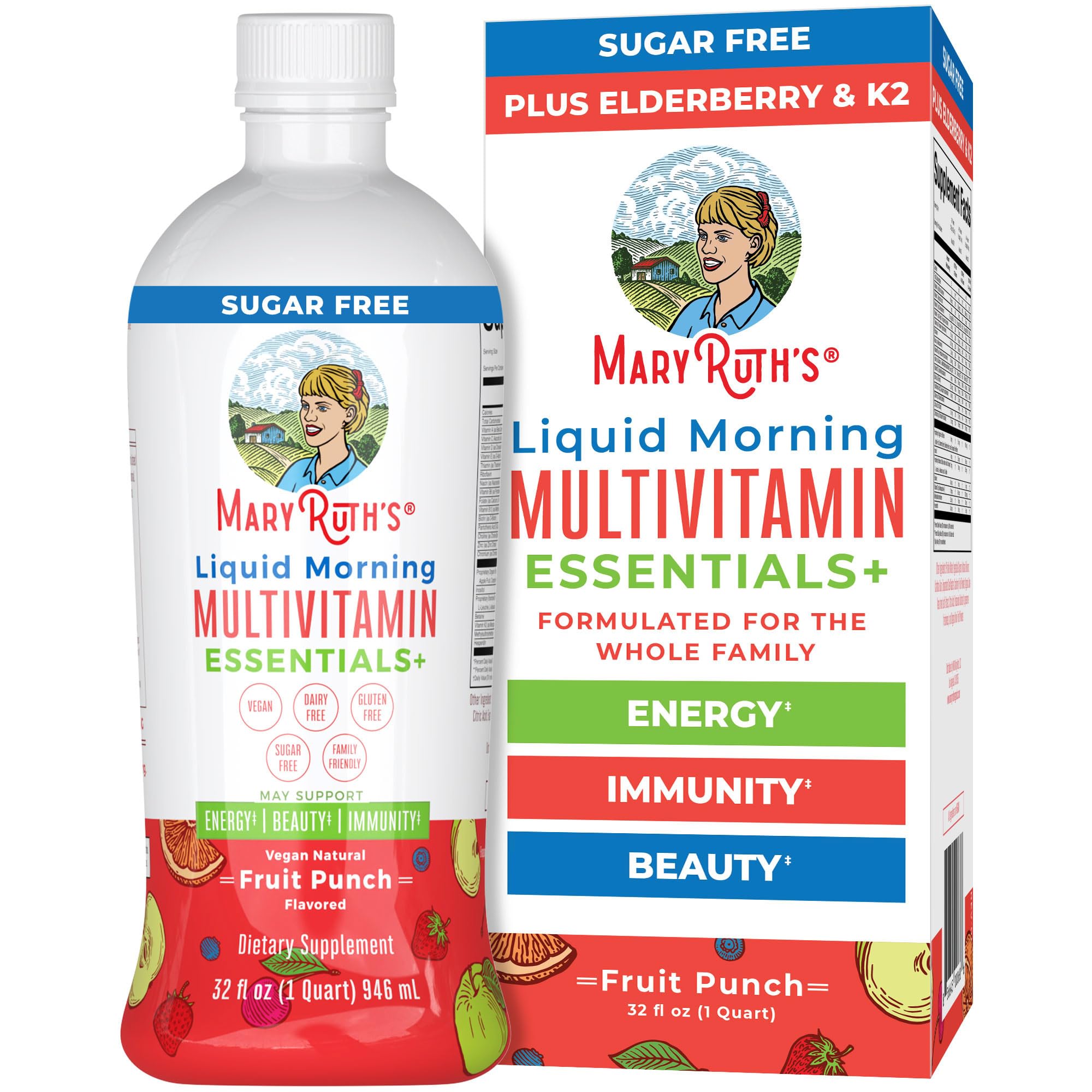 Foto 2 pulgar | Multivitamínico Multimineral Maryruth Organics 32 Ml Para Mujeres, Hombres Y Niños - Venta Internacional.