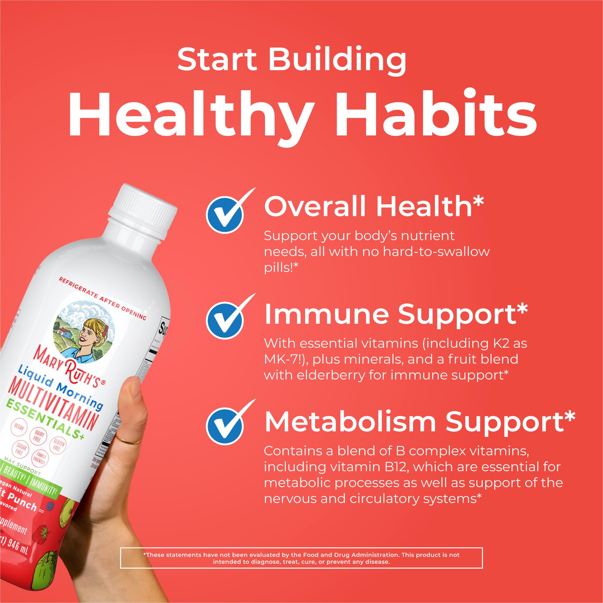 Foto 3 pulgar | Multivitamínico Multimineral Maryruth Organics 32 Ml Para Mujeres, Hombres Y Niños - Venta Internacional.