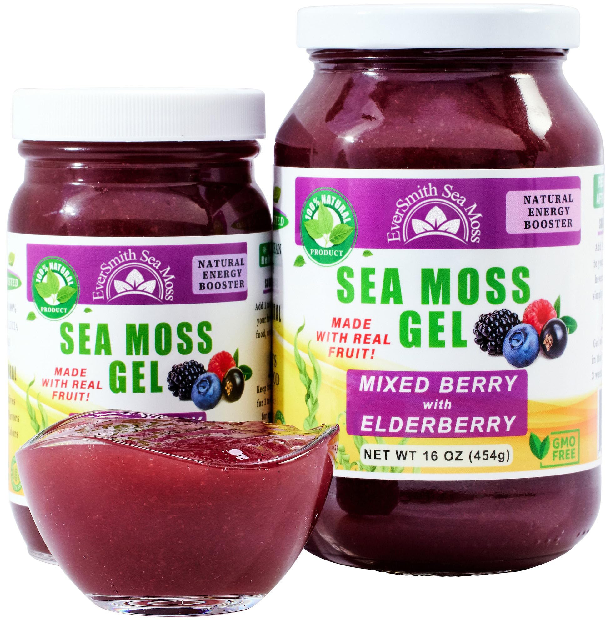 Foto 2 pulgar | Gel De Musgo Marino Eversmith Organics Wildcrafted Irish, 480 Ml - Venta Internacional.