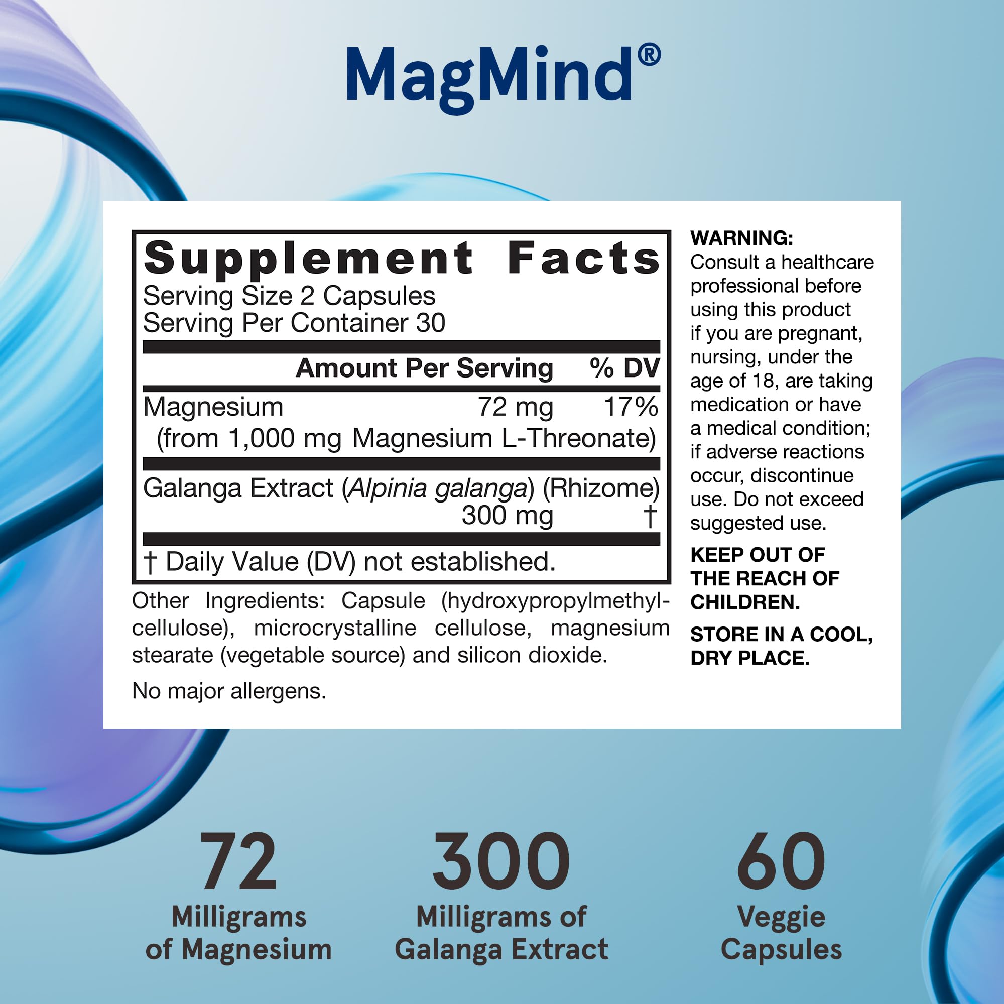 Foto 6 pulgar | Suplemento Jarrow Formulas Magmind Productivity 60 Cápsulas - Venta Internacional.