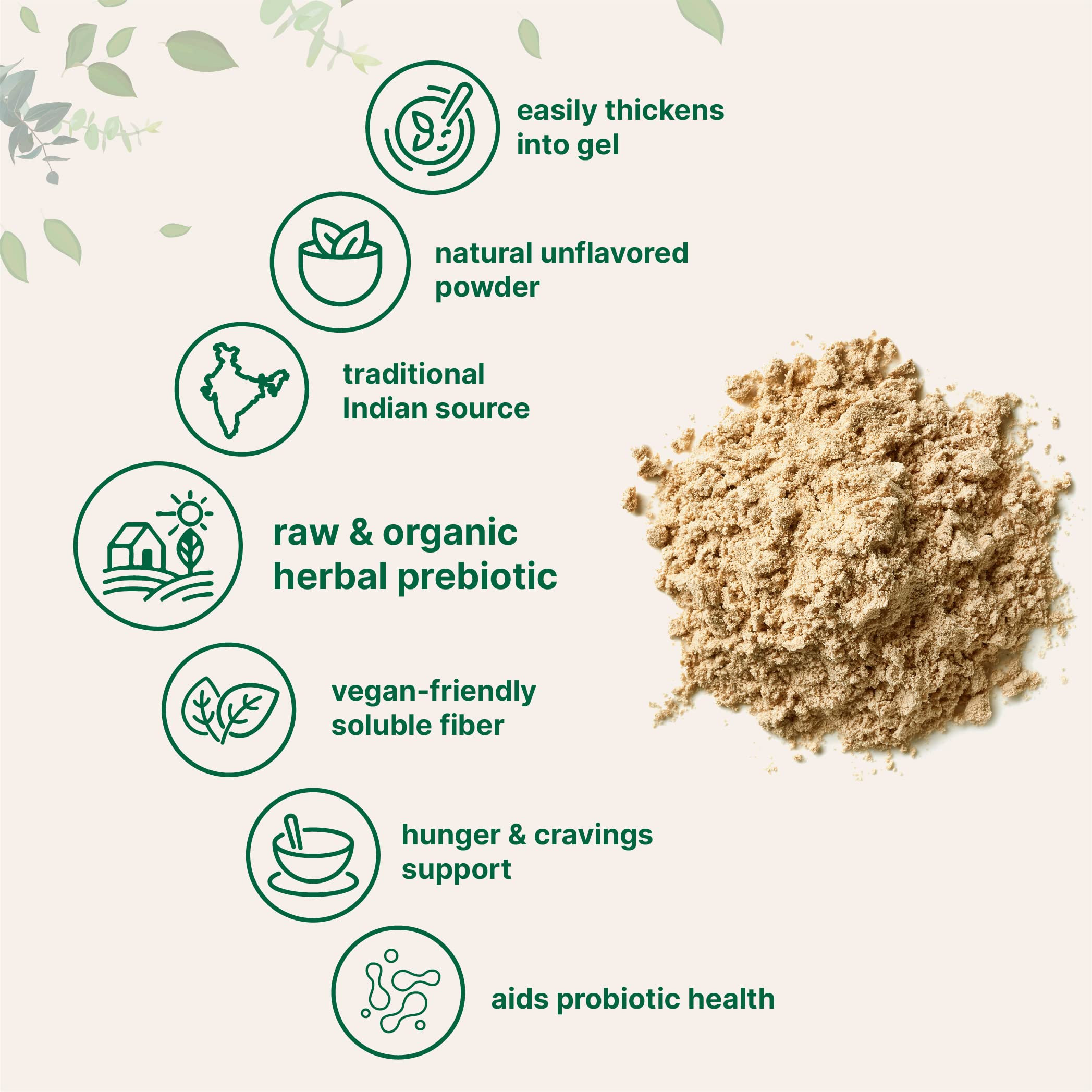 Foto 4 pulgar | Microingredientes De Cáscara De Psyllium En Polvo, 1 Kg De Fibra Soluble - Venta Internacional.