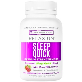 Foto 1 | Sleep Aid Relaxium Sleep Quick Melts 10 Mg De Melatonina 100 S - Venta Internacional.