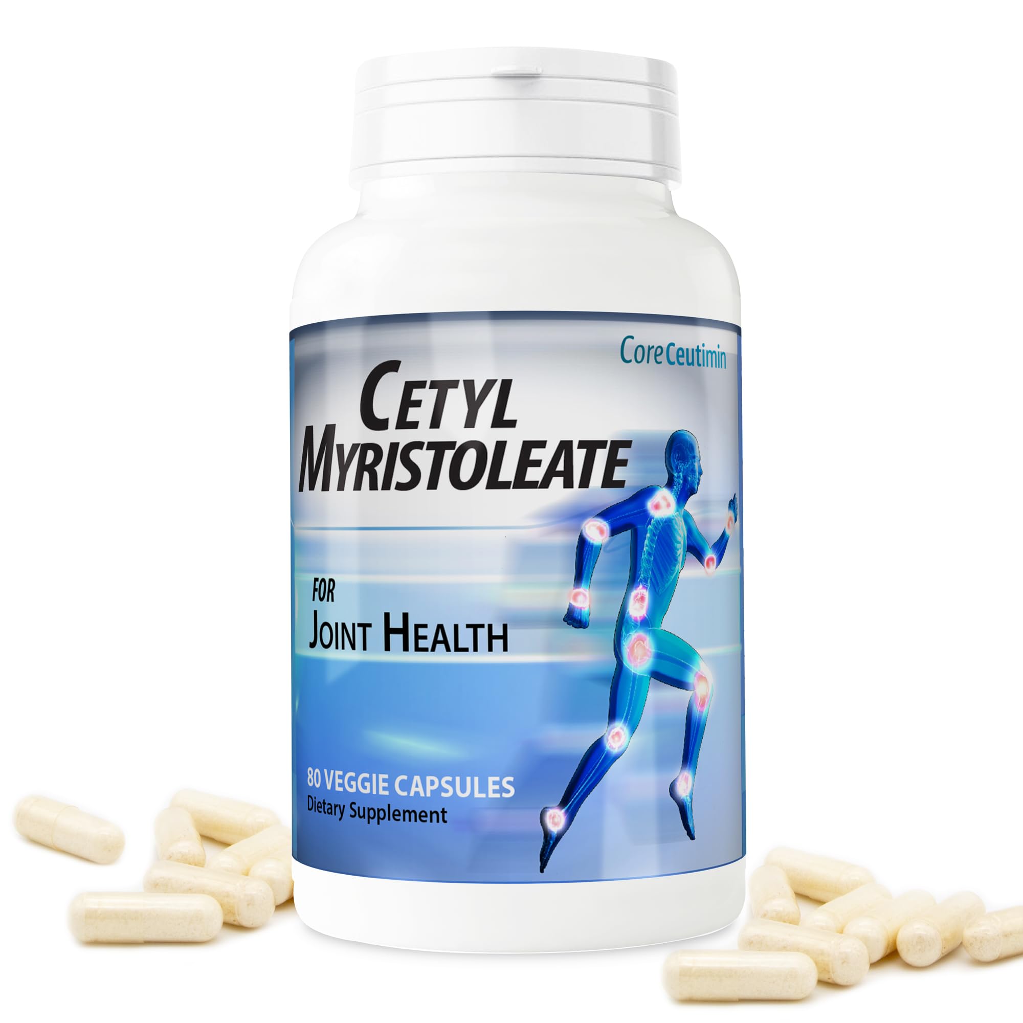 Suplemento: Cetil Miristoleato De Cetimina Omega 5, 80 Cápsulas - Venta Internacional.