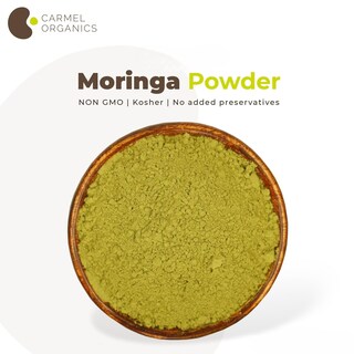 Foto 5 | Hojas De Moringa En Polvo Carmel Organics 240 Ml | Sin Ogm - Venta Internacional.