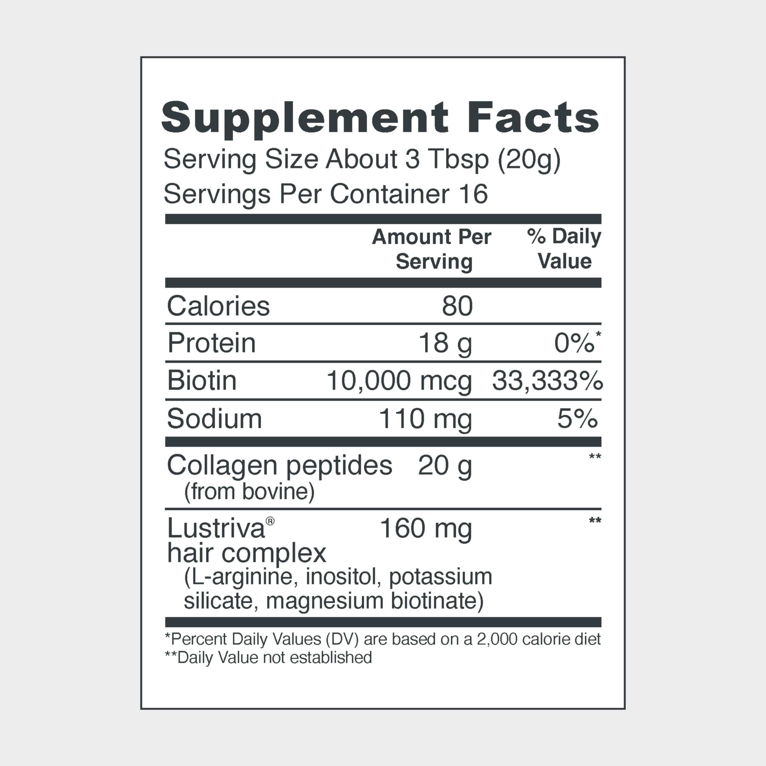 Foto 3 pulgar | Complemento Vital Proteins, Complejo Capilar En Polvo, 337 Ml - Venta Internacional.