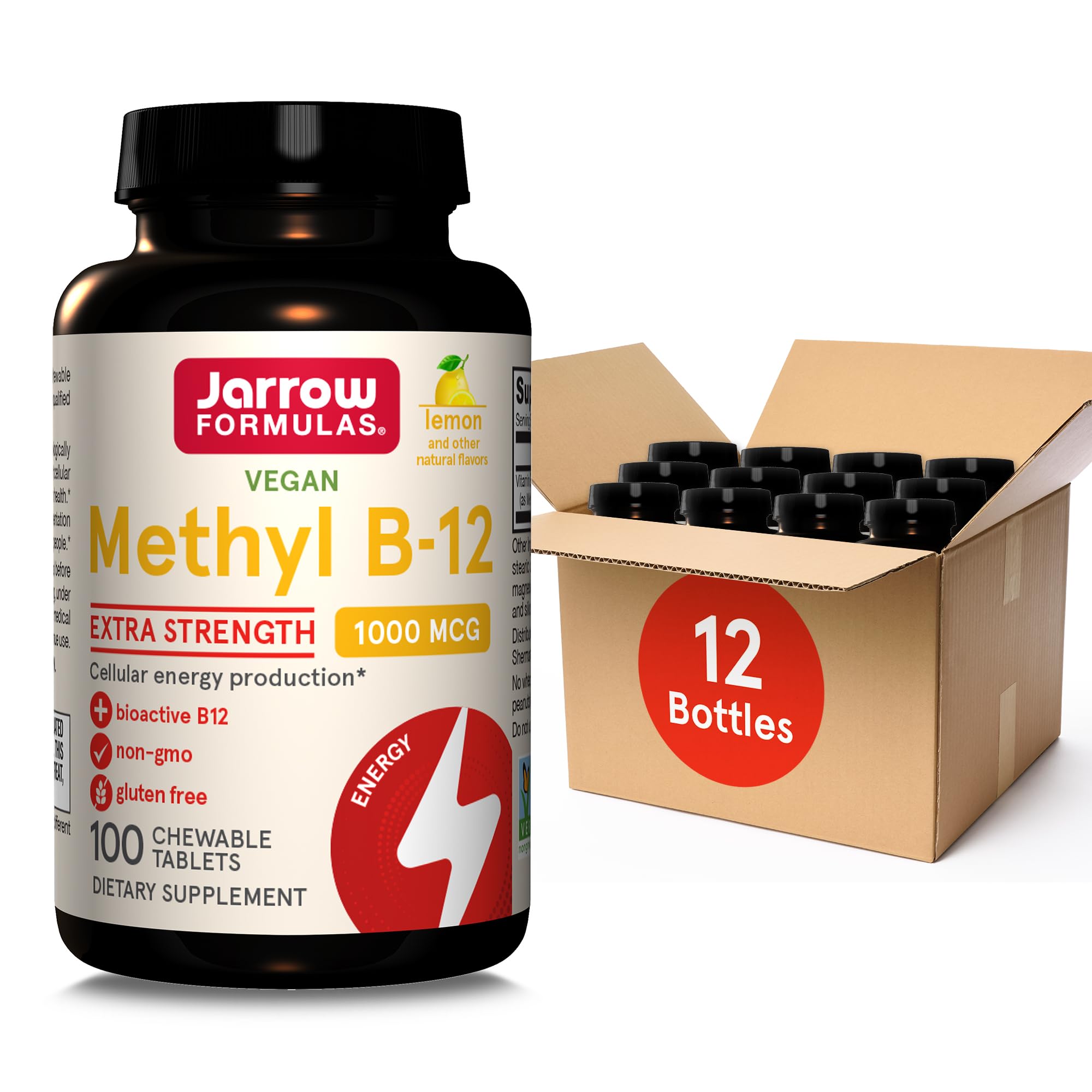 Foto 2 pulgar | Suplemento Jarrow Formulas, Metil B-12, 1000 Mcg, 100 Tabletas - Venta Internacional.