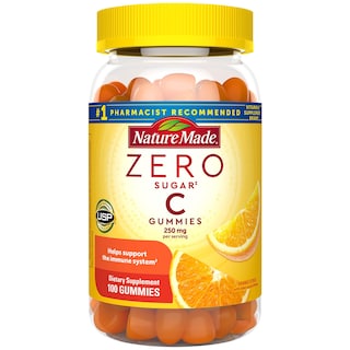 Foto 1 | Gomitas De Vitamina C Nature Made Sin Azúcar, 250 Mg, 100 Gomitas - Venta Internacional.