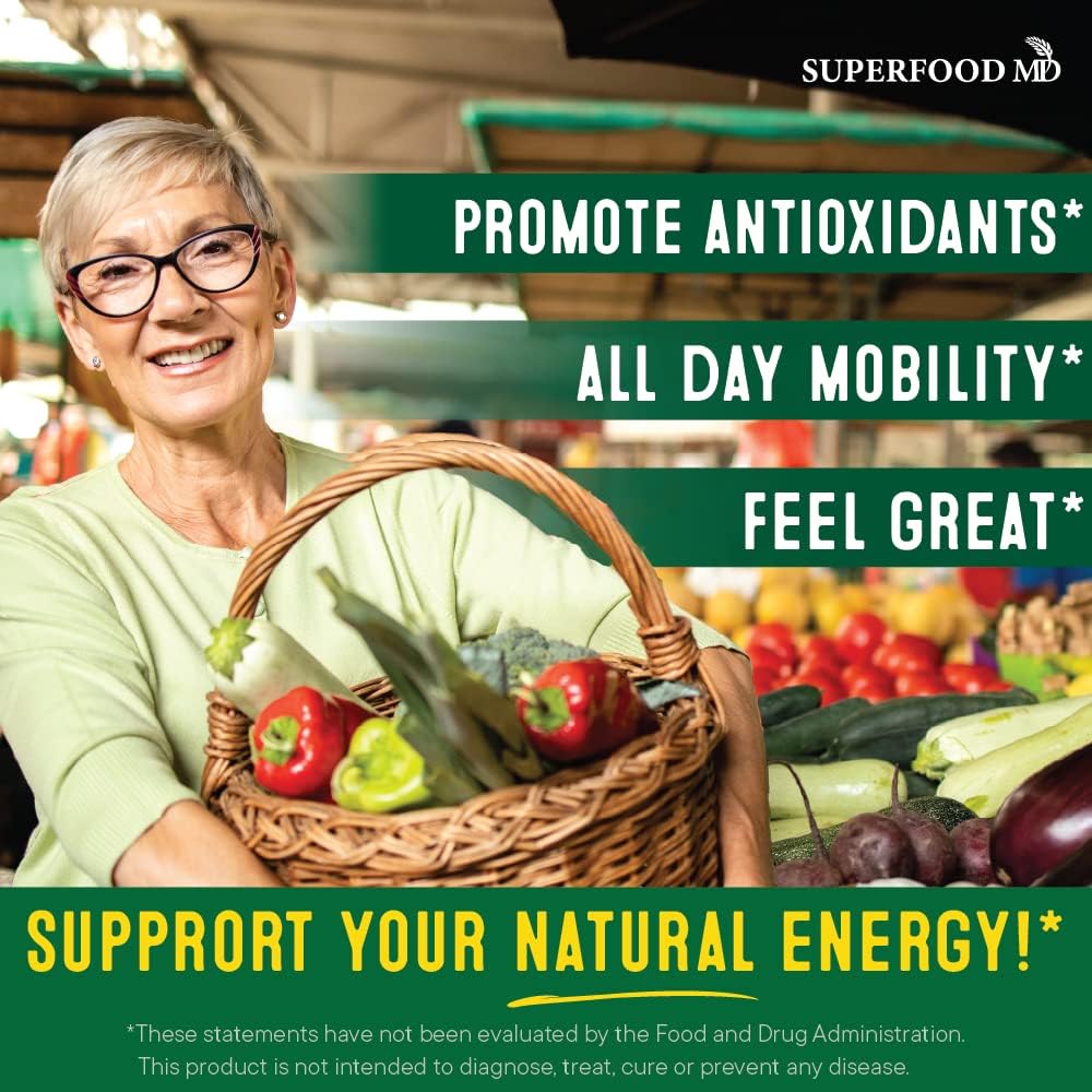 Foto 3 pulgar | Suplemento Superfood Md 360 Whole Super Fruta/veggie 180x2 - Venta Internacional.