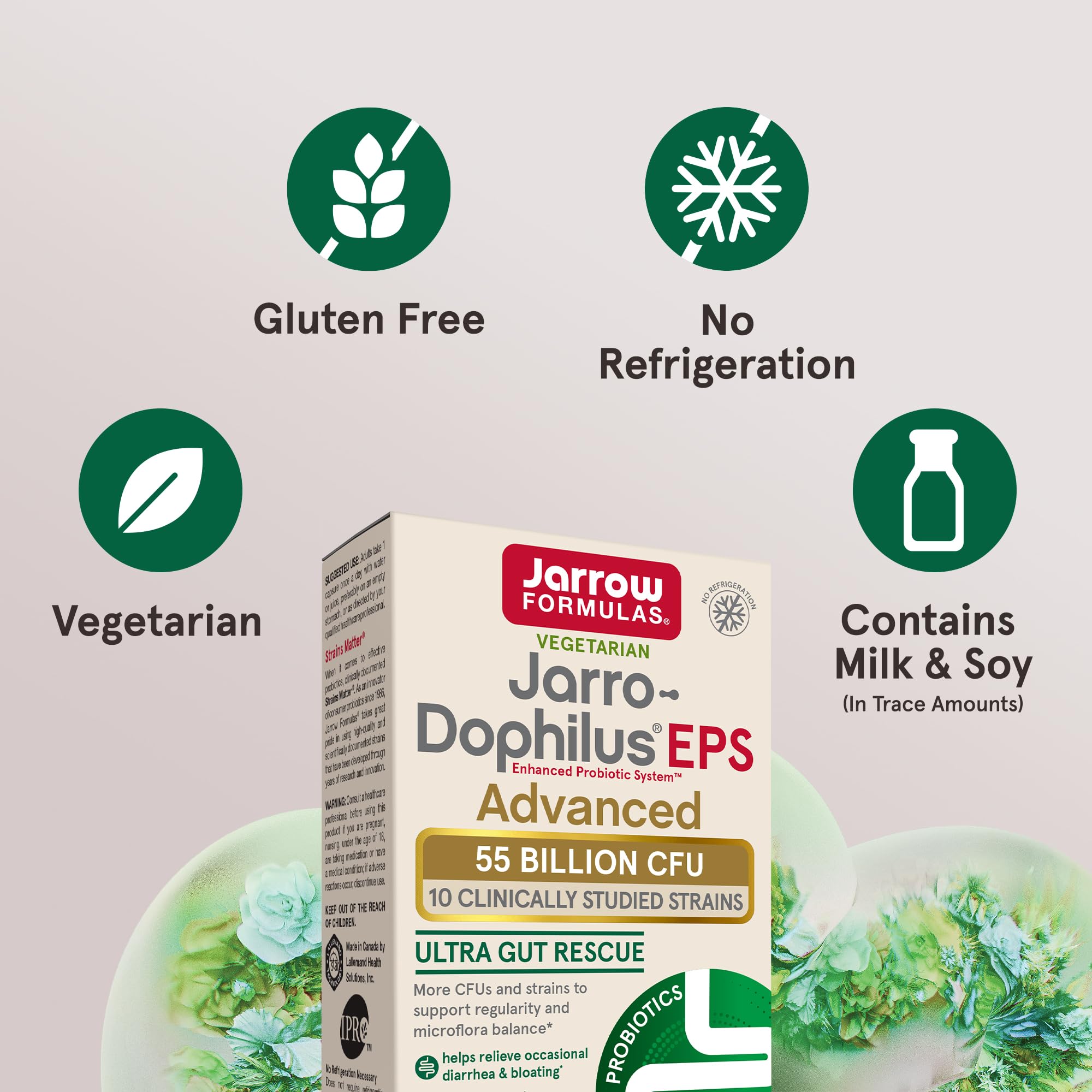 Foto 4 pulgar | Suplemento Probiótico Jarrow Formulas Jarro-dophilus Eps - Venta Internacional.