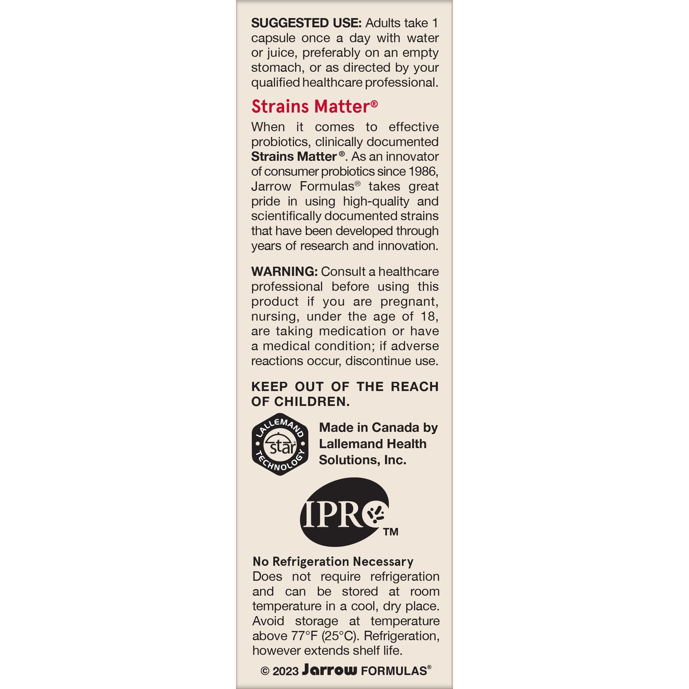 Foto 8 pulgar | Suplemento Probiótico Jarrow Formulas Jarro-dophilus Eps - Venta Internacional.