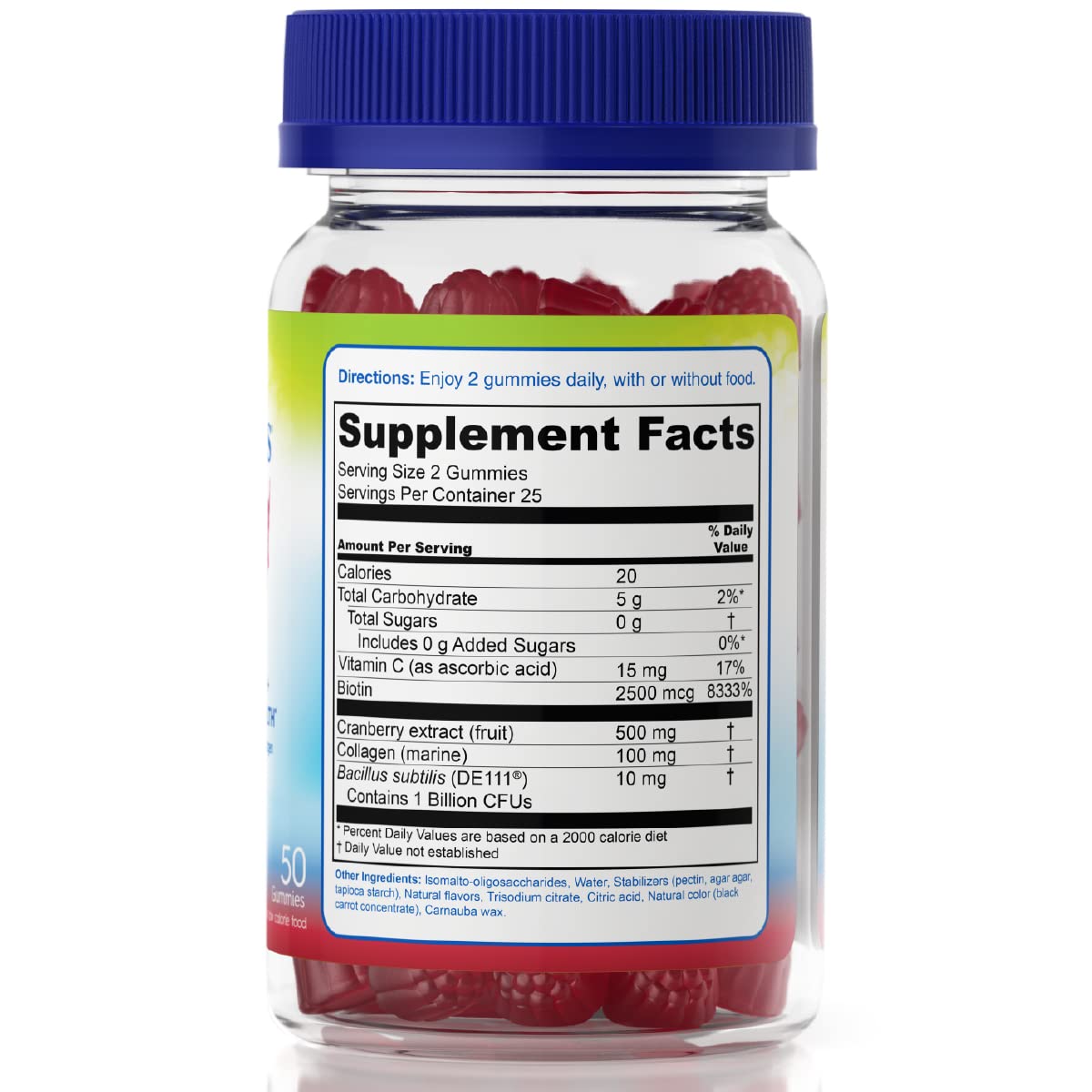Foto 3 pulgar | Suplemento De Gomitas Probióticas Trubiotics Con Colágeno Para Mujeres, 50 Unidades - Venta Internacional.